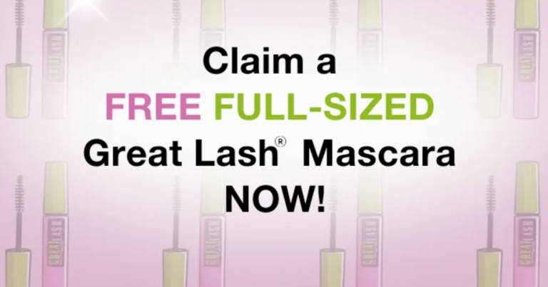 Free Full Size Maybelline Mascara Sample