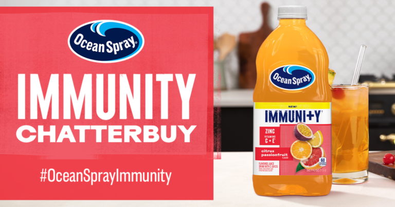 Apply For The Ocean Spray Immunity Chatterbuy With Ripple Street