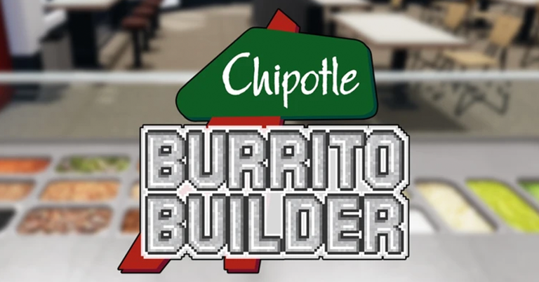 chipotle burrito builder