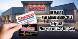 New Costco Members: 1-Year Gold Star Membership + $20 Shop Card For $65 – Topsave