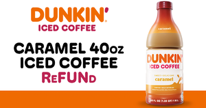 Free Dunkin’ Caramel 40Oz Iced Coffee With Ripple Street Refund – Topsave