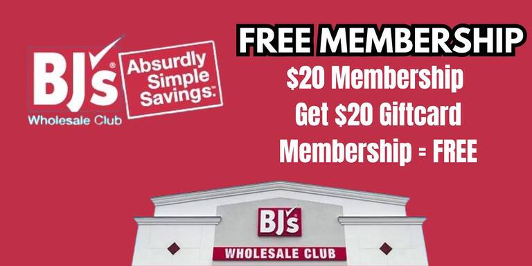 Get A Bj’s Wholesale Club Membership For Basically Free! – Topsave