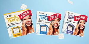 Free Olay Cleansing Melts Sample