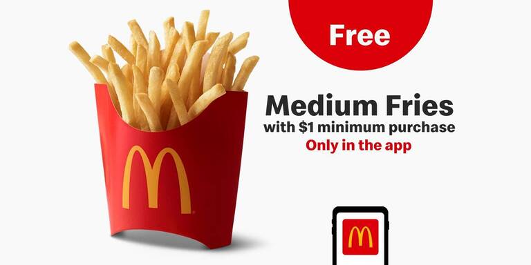 Free Mcdonald’s Fries On Fridays With $1 Purchase 2025