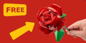 Free Lego Roses Set With Topcashback Offer! 2025