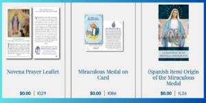 Free Religious Items From The Association Of The Miraculous Medal (Working In 2025)