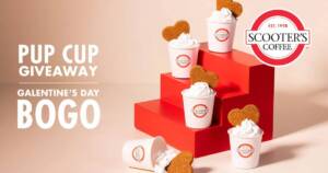 Free Puppy Love Bite Pup Cups At Scooter’s Coffee – Today Only! – Topsave