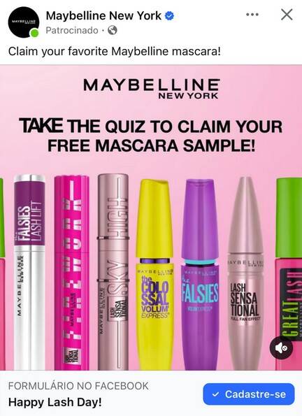 Free Maybelline Mascara Sample – Topsave