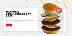 $1 Freddy’s Original Double For Rewards Members On February 24 – Topsave