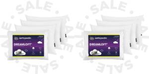 Sertapedic Dreamloft Pillows 4-Pack Only $20 At Walmart – Just $5 Each! (Working In 2025)