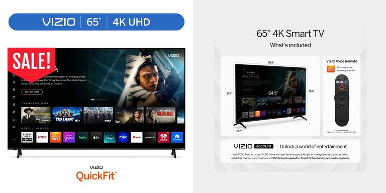 smart vizio on sale