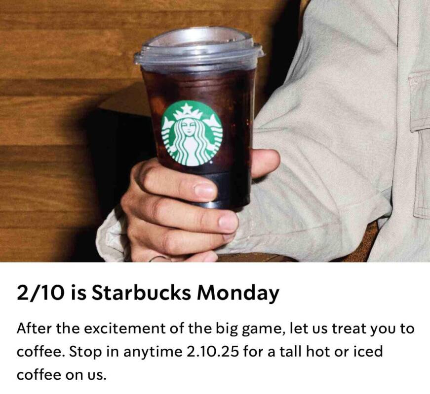 Free Tall Hot Or Iced Brewed Coffee At Starbucks On February 10Th – Topsave