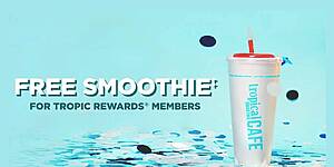 Tropical Smoothie Café Fan Fest – Get A Free Smoothie With Purchase