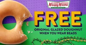 Get A Free Original Glazed Doughnut At Krispy Kreme On March 4Th 2025