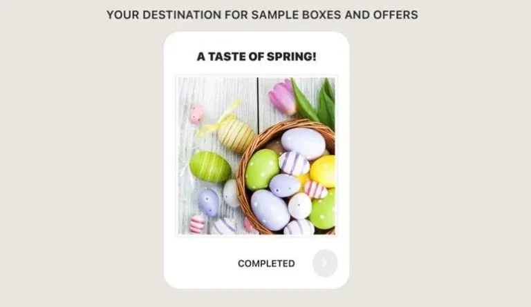 Free Taste Of Spring Box From Gratsy