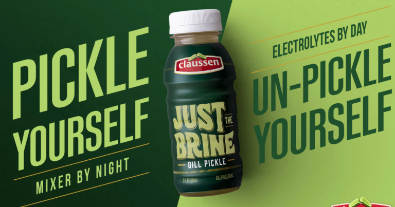 Win A 2-Pack Of Claussen Just The Brine Pickle Juice 2025