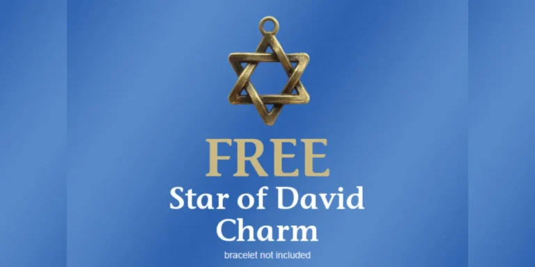 Free Star Of David Charm From The International Fellowship Of Christians And Jews 2025