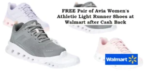 Free Avia Women’s Athletic Light Runner Shoes At Walmart After Cash Back 2025