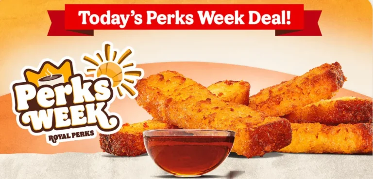 Free 5 Pc. French Toast Sticks With $1+ Purchase At Burger King 2025