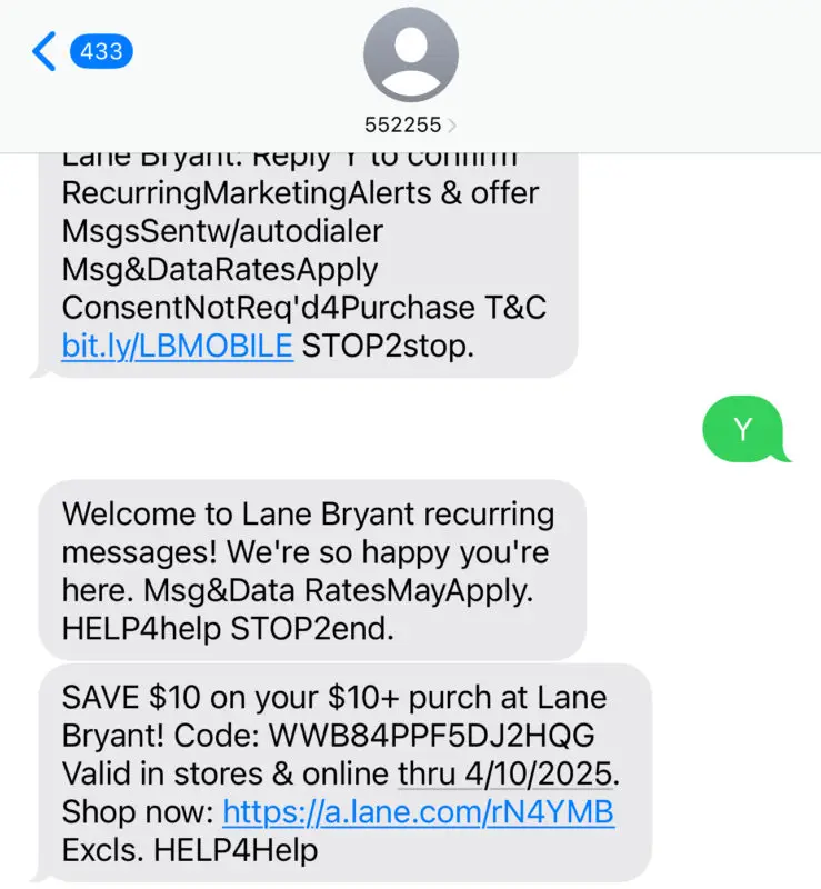 Free $10.00 Voucher To Use At Lane Bryant Free $10.00 Voucher To Use At Lane Bryant