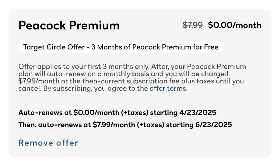 Binge Like a Boss – GET 3 Months Free of PEACOCK! 2 Screenshot 2025 03 23 at 6.54.10 PM