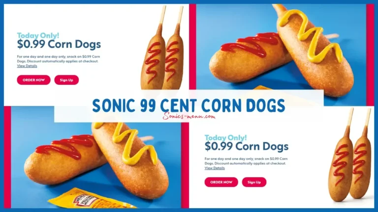 99-Cent Corn Dogs At Sonic For National Corn Dog Day – March 15, 2025