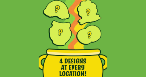 St Patrick s Day Mystery Sticker at Dutch Bros