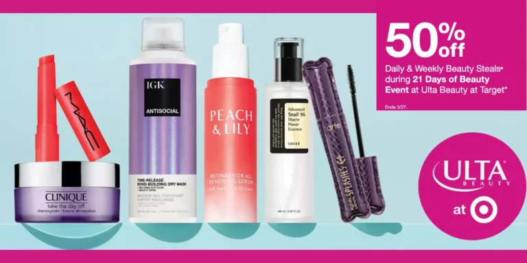 Ulta Beauty At Target – 21 Days Of Beauty Event – Up To 50% Off 2025