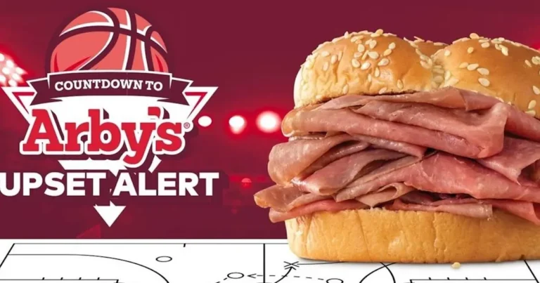 arbys march madness free sandwich