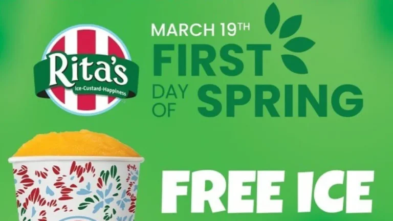 Free Italian Ice At Rita’s On March 20Th – First Day Of Spring Giveaway