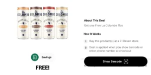 Free 11Oz Can Of La Colombe At 7-Eleven