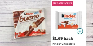 free ibotta kinderbar