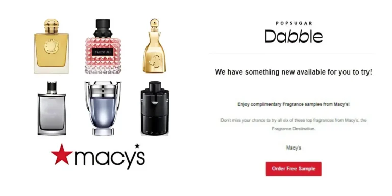 Snag a FREE Macy’s Perfume Sample Box from POPSUGAR Dabble!