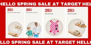 hello spring sale at target
