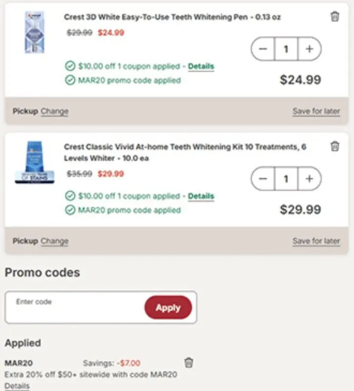 Get Crest 3D White Whitening Products for FREE After Walgreens Rewards (Reg. $66+) 2 img 1284 1