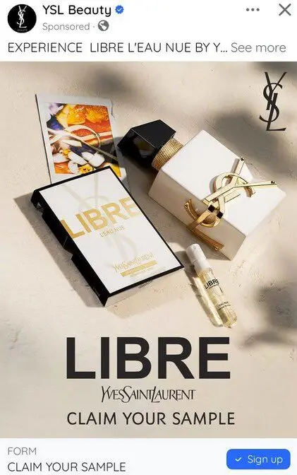 Possible Free Ysl Beauty Libre L’eua Nue Fragrance Sample 2025