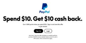 paypal cashback