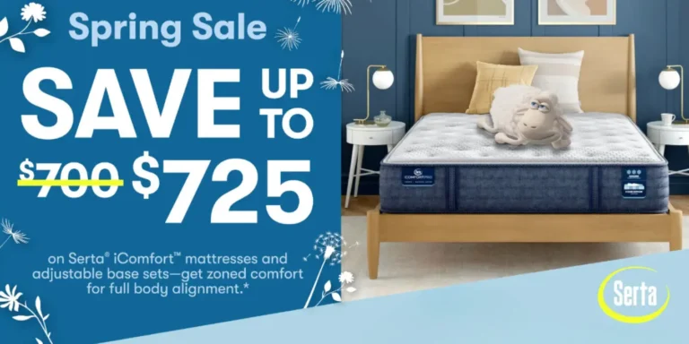 Save Up To $725 During The Serta Spring Mattress Sale! 2025