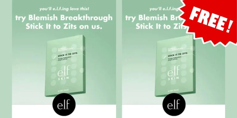 Free E.l.f. Blemish Breakthrough Stick It To Zits Pimple Patches