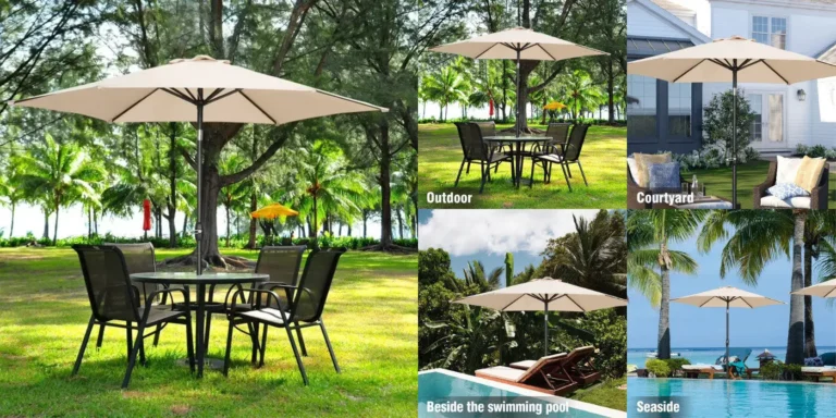 Ainfox 9Ft Patio Umbrella – Now $39.99 (Save $60) 2025