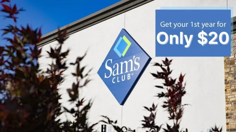 Get Sam'S Club Annual Membership For Only $20 For The Entire Year!