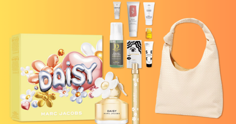 Marc Jacobs Daisy Gift Set + Free 7-Piece Hair Sampler + Tote For $79 ($172 Value)