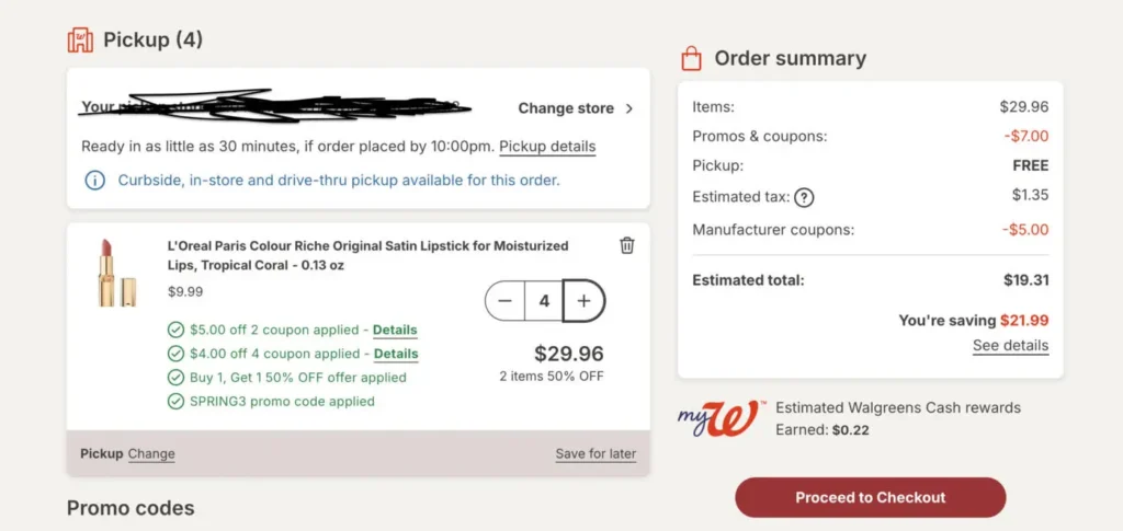 RUN! 2 FREE L’Oreal Colour Riche Lipsticks at Walgreens – Online Only! (Ends April 12) 2 Screenshot 2025 04 10 at 1.40.46 PM