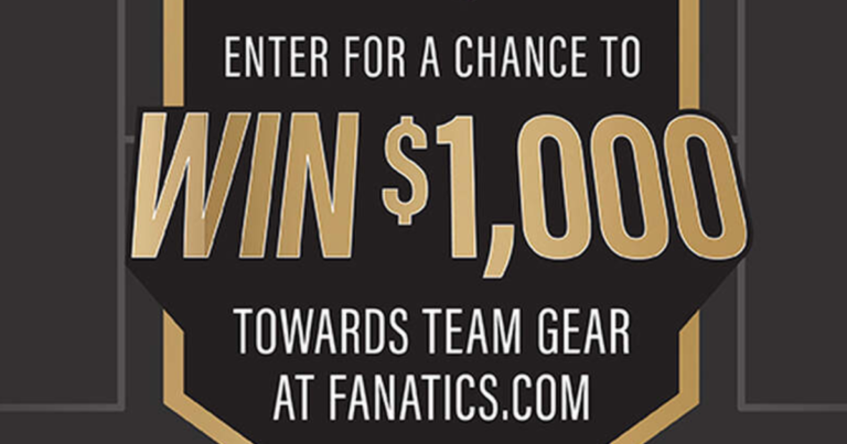 Win $1,000 To Spend At Fanatics.com – 100 Winners In The Dark Horse &Amp; Fanatics Sweepstakes