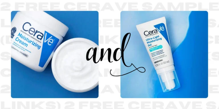 Two Free Cerave Skincare Samples From Sopost (Direct Links)