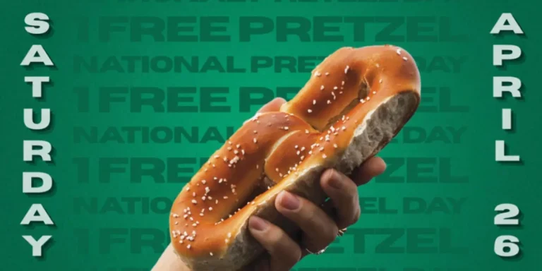Free Pretzel At Philly Pretzel Factory – April 26Th Only!