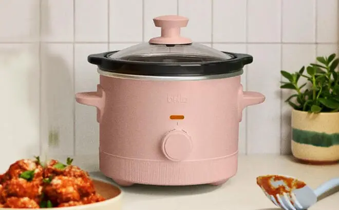Bella 1.5 Quart Slow Cooker with 3 Heat Manual Control