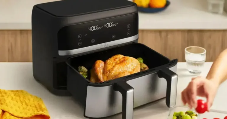 Bella PRO 4 qt TriZone Touchscreen Air Fryer with Dual Flex Basket 1 1