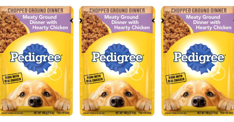 Free PEDIGREE Pouch Wet Dog Food Sample