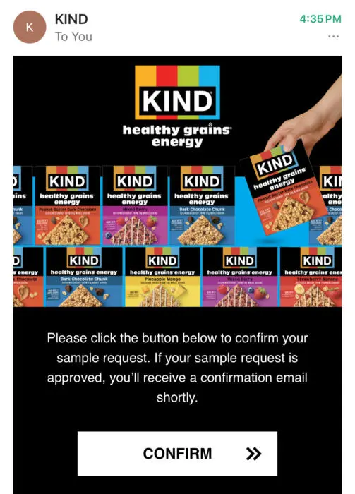 RUN! FREE KIND Healthy Grains Energy Bar Sample 2 IMG 2342
